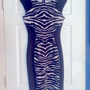 Zebra print size medium.